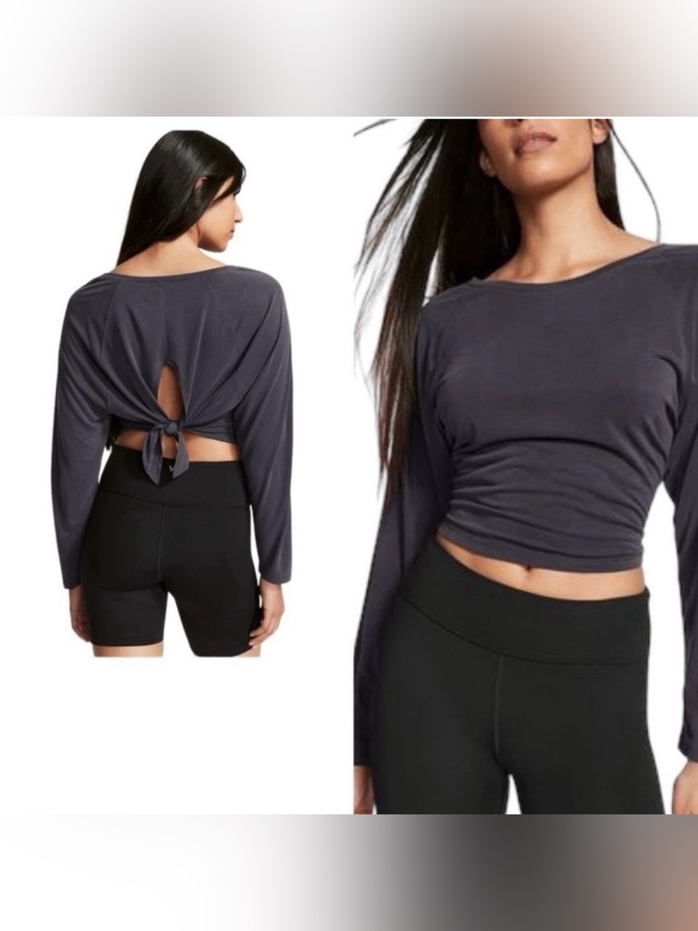 Victoria's Secret On Point Modal Long Sleeve Scoop Neck Top